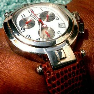 Rare Unisex Lucian Piccard Chronograph,quartz